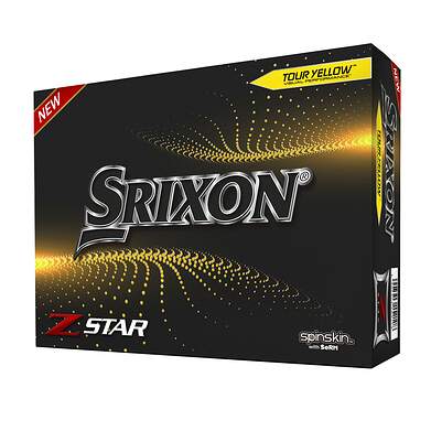 Srixon Z-Star 7 Tour Yellow Golf Balls